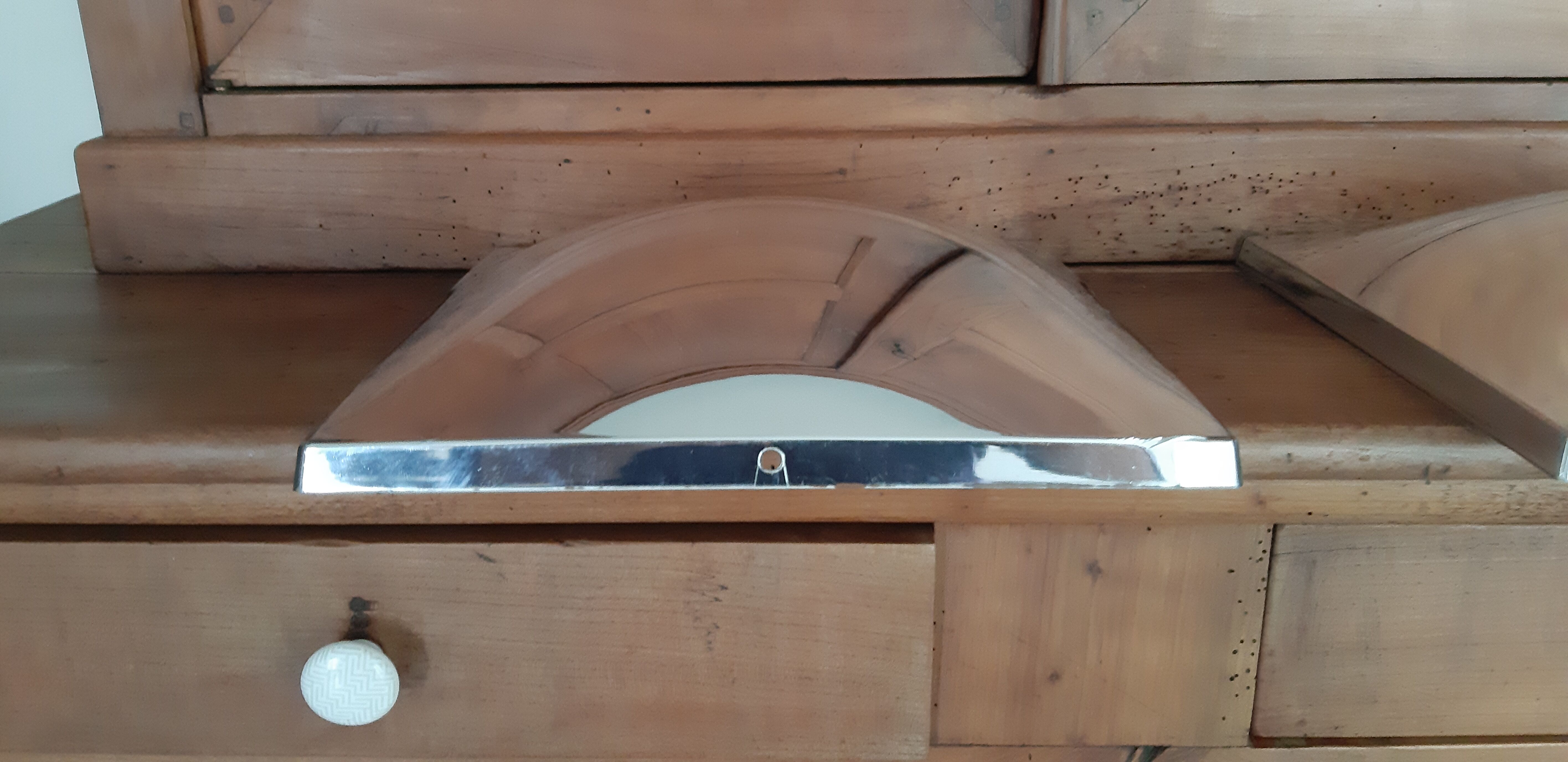 Pair of vintage mirrors made in slovenia