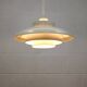 Original white Danish pendant lamp - Fog and Morup by Jo Hammerborg - Model