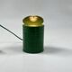Vintage Green Tin Can Lamp, Ad Van Berlo, Vrieland Design, 1980s