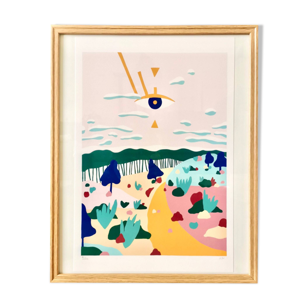 Tirage d’art « LE BON CHEMIN », 30x40cm