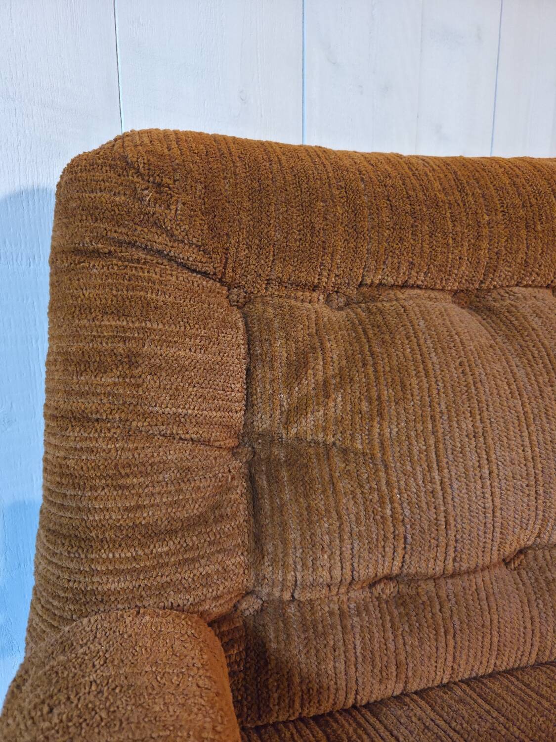 Velvet armchair