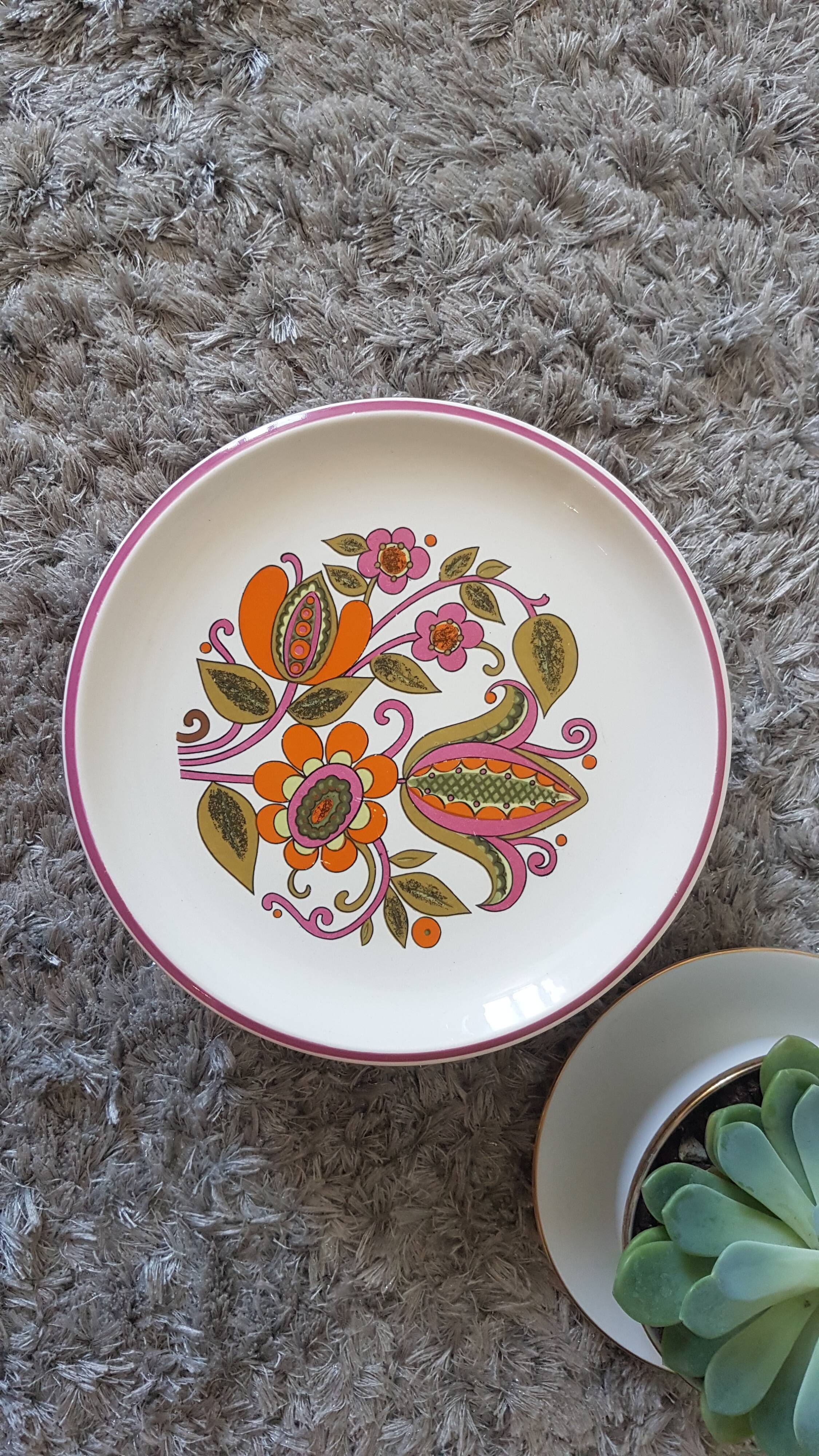 Lot de 6 assiettes creuses Villeroy et Boch Modèle "Bali"