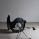 3117 Black swivel chair by Arne Jacobsen for Fritz Hansen