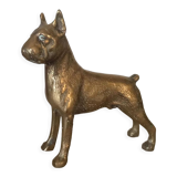 Chien en laiton