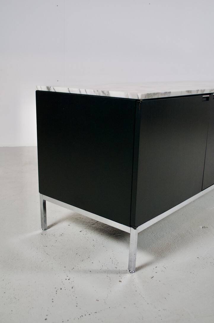 BLACK OAK AND FLORENCE MARBLE SIDEBOARD KNOLL 2000 KNOLL INTERNATIONAL PUBLISHER