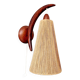 Scandinavian teak and sisal rope wall light, Temde, 1950-60