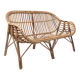 Vintage Two-Seat Bamboo Sofa, Made in Italy