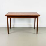 Danish Extendable Teak Dining Table, 1960s