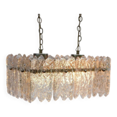 Lustre en cristal "Carl Fagerlund" d'Orrefors, Suède