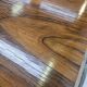 Extendable Art Deco table in olive root