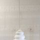 Scandinavian style suspension lampshade in opaline - mid 20th century.