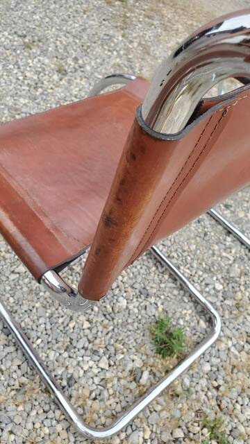 4 MR10 Mies Van der Rohe chairs