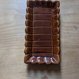 Vide poche en céramique marron