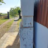 Mado chippy paint white sideboard