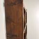 Antique rustic wall unit plate cabinet 1900