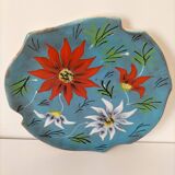 Glazed earthenware dish in the style of Bresse pottery