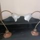 Pair of Art Nouveau style lamps