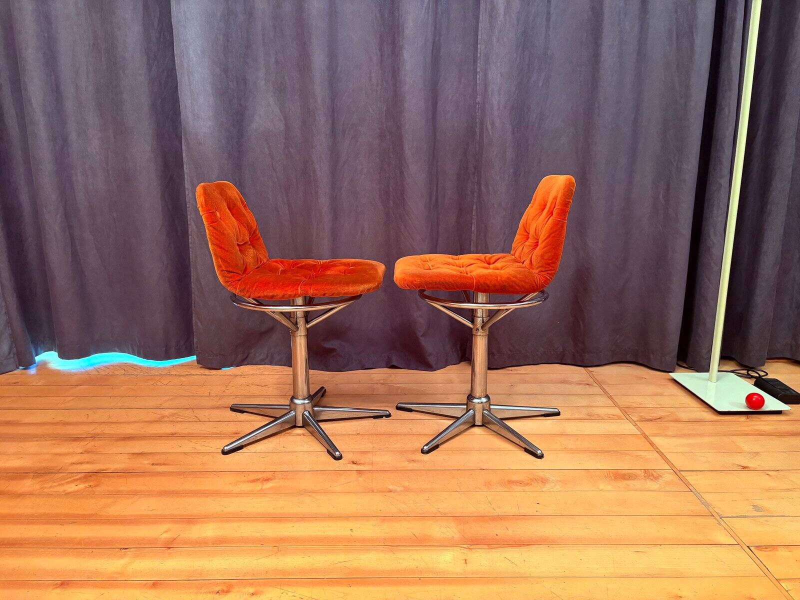 Swivel chairs, 1960s, set of 2