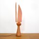 Jean Marais, terracotta cat lamp from the 70s-80s.