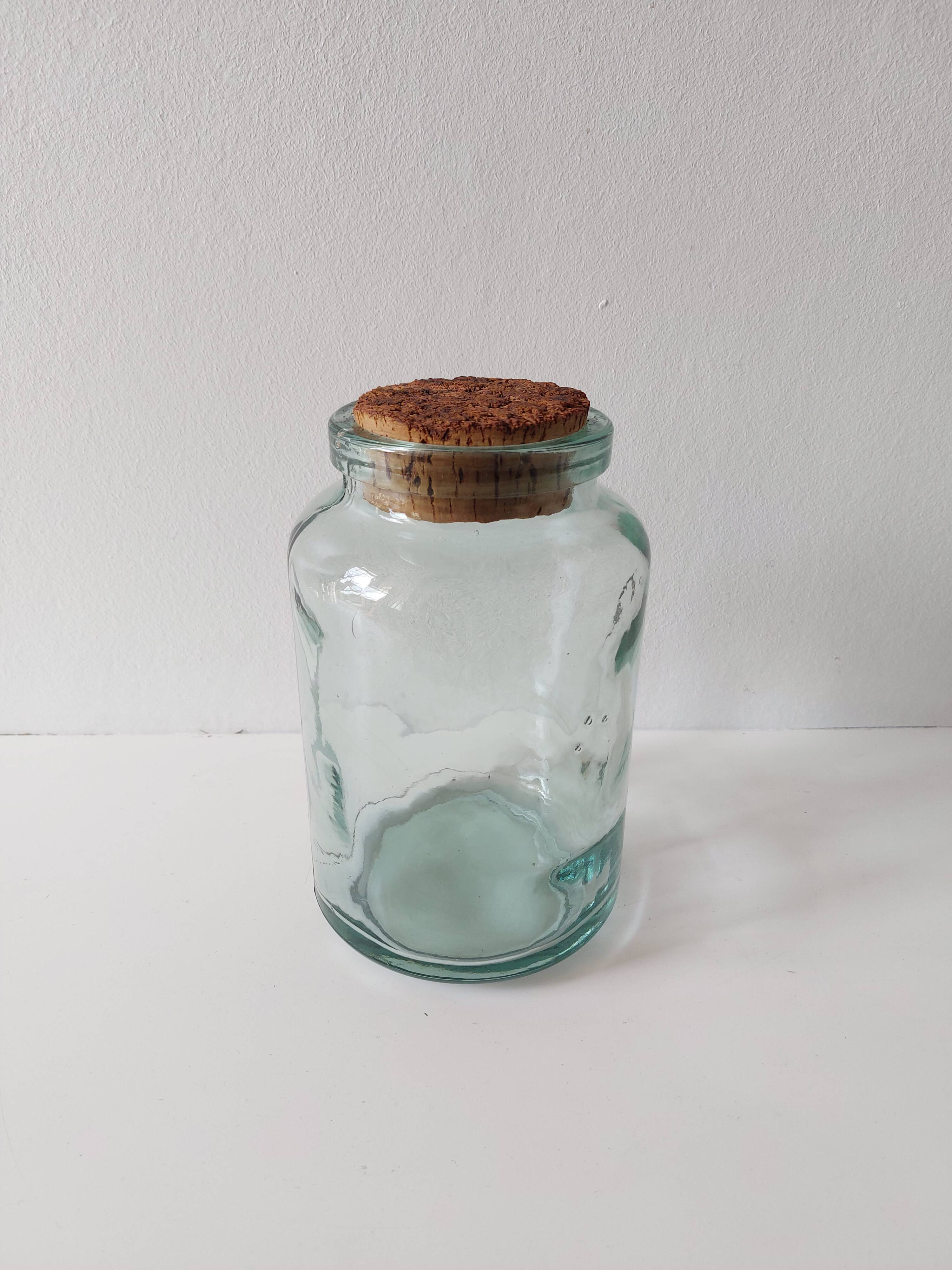 Vintage glass jar