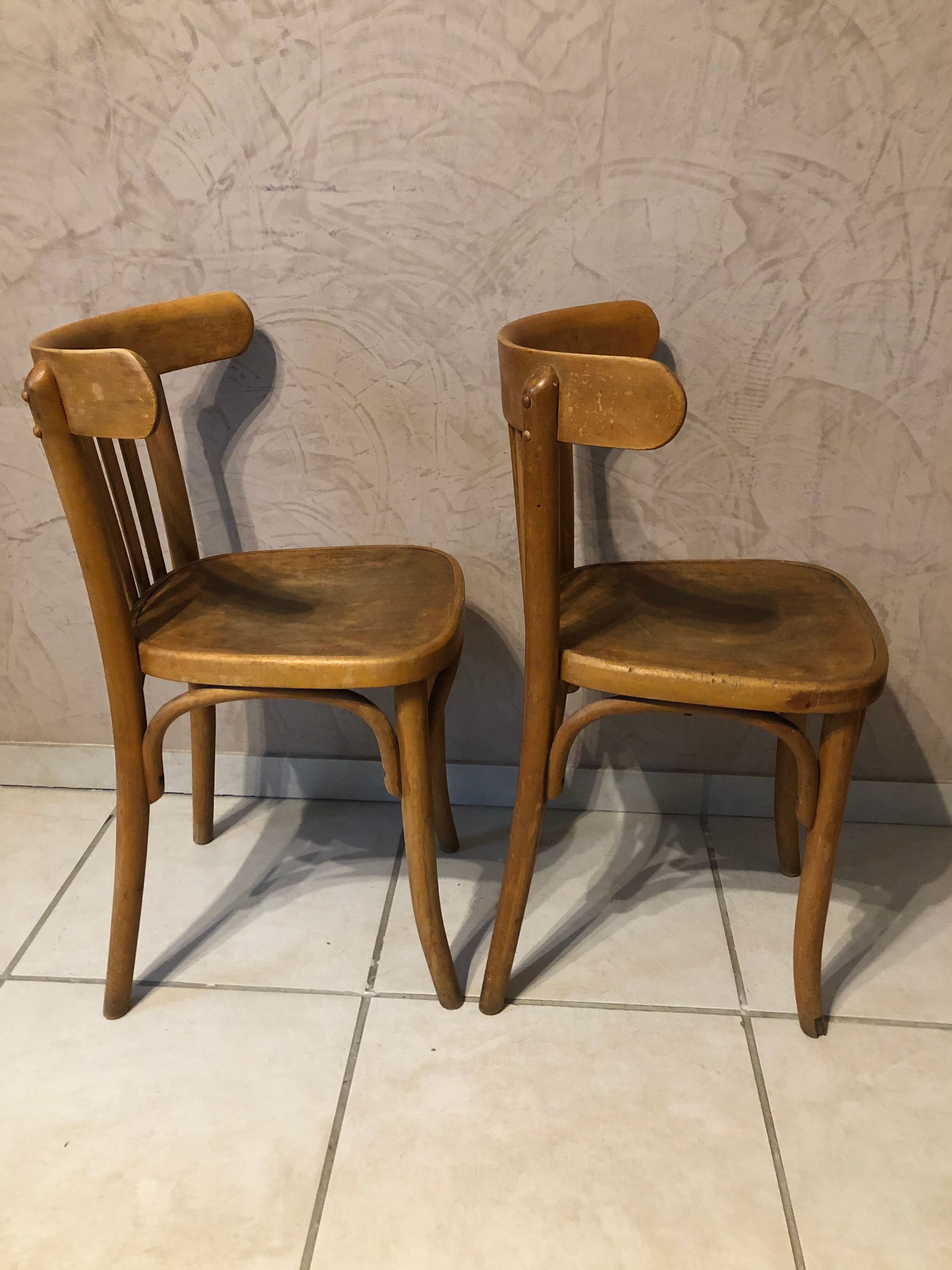 Pair of Thonet chairs