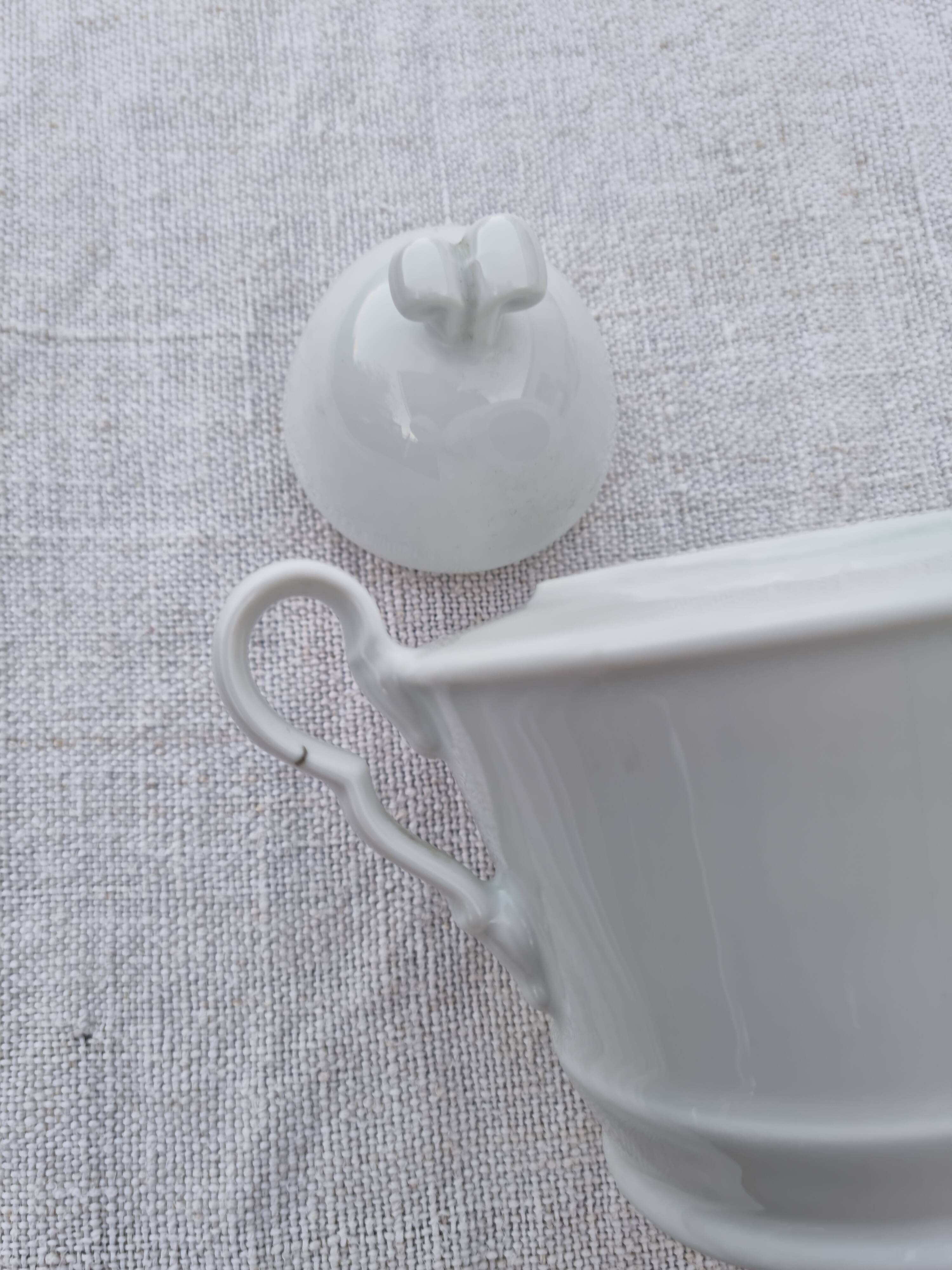 Sugar bowl double handles