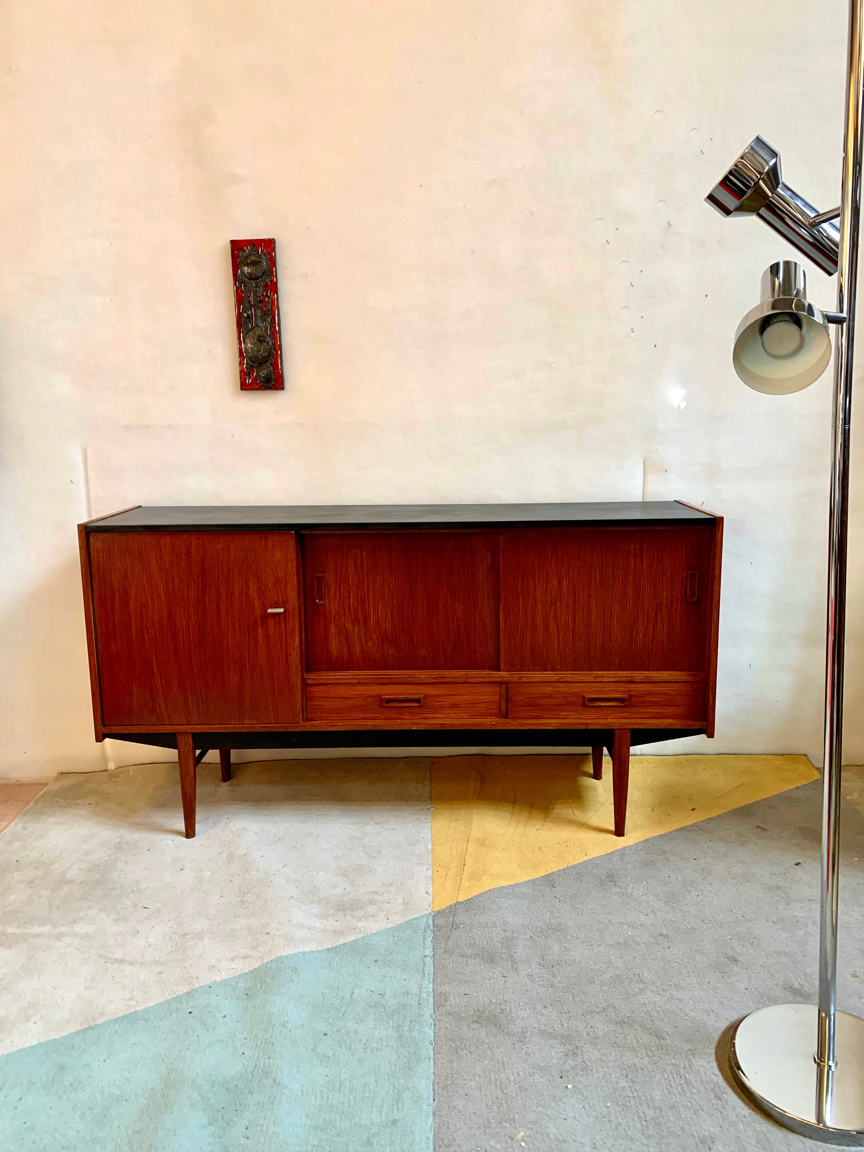 Vintage Scandinavian sideboard 1960