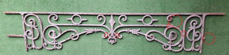 Lambrequin window top wardrobe