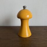 Moulin à poivre Borel design 1970 poivrier en bois laqué