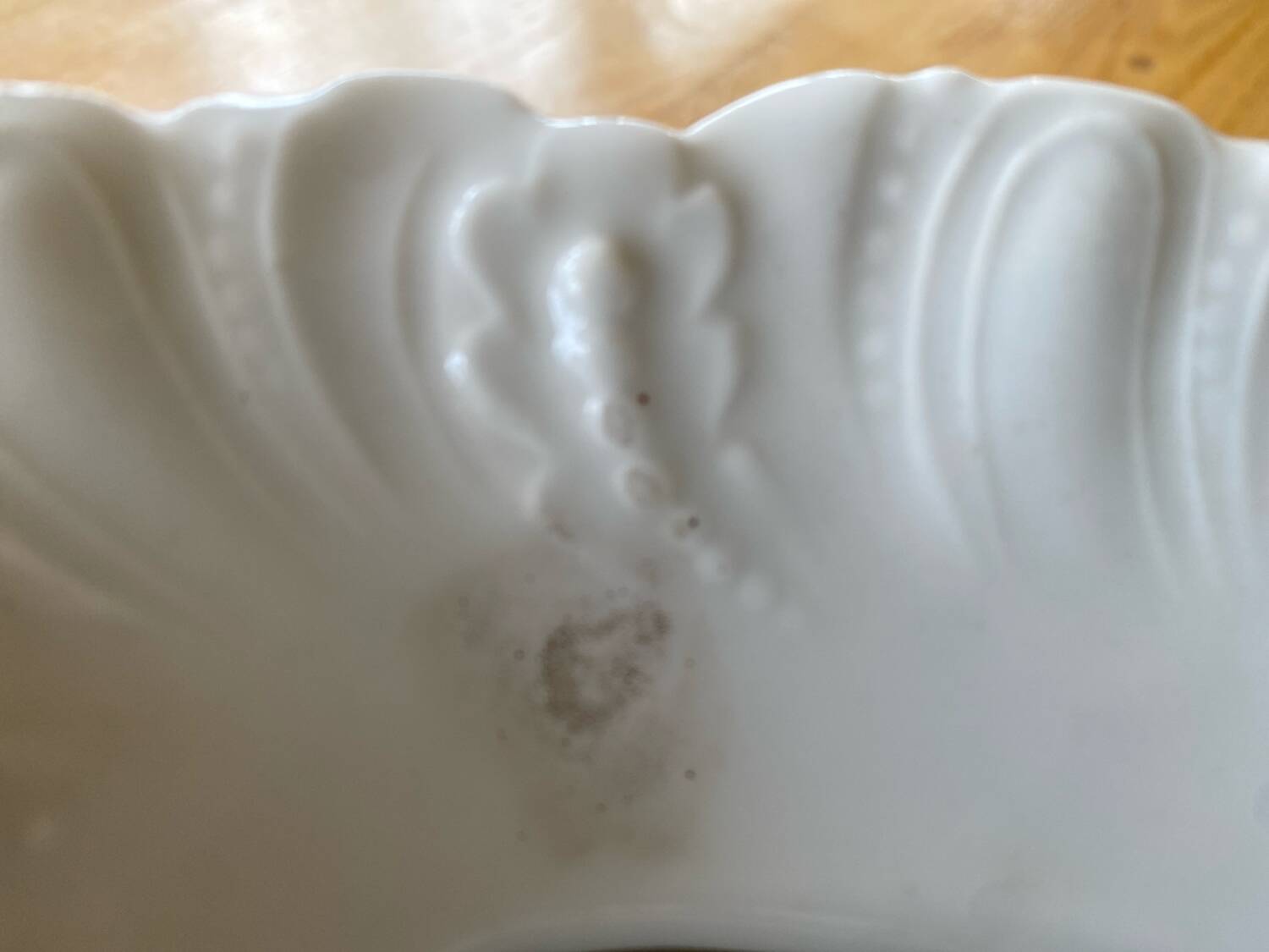 Vase porcelaine blanche