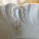 White porcelain vase