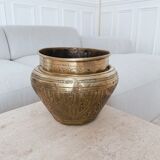 Cache pot en laiton