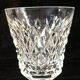 11 verres a vin en Cristal taillé a pointe de diamant CRISTALLERIE DE LORRAINE