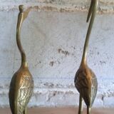 Couple of brass waders