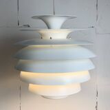Danish Scandinavian artichoke "Barcelona" hanging pendant lamp by Bent Karlby, 1960s