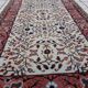 Handmade vintage Indian Agra rug 71cm x 142cm, 1960s