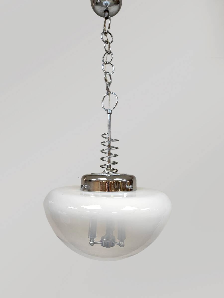 Vintage Italian design Murano pendant lamp 1970