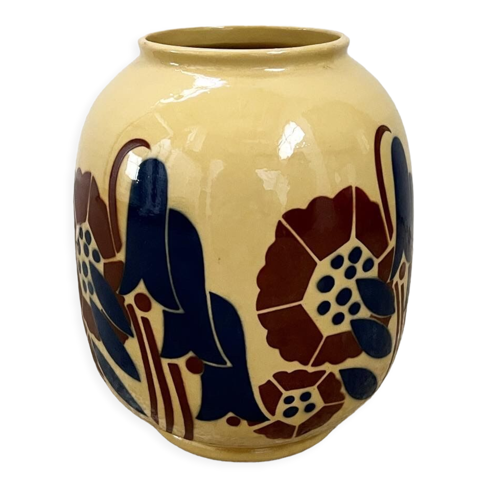 Art Deco Vase Badonviller Galerie Lafayette