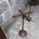 Table bistrot plateau marbre 145,5 cm