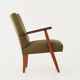 Fauteuil construction teck design scandinave des années 70