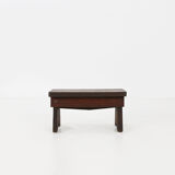 Wooden rustic stool Ca.1880