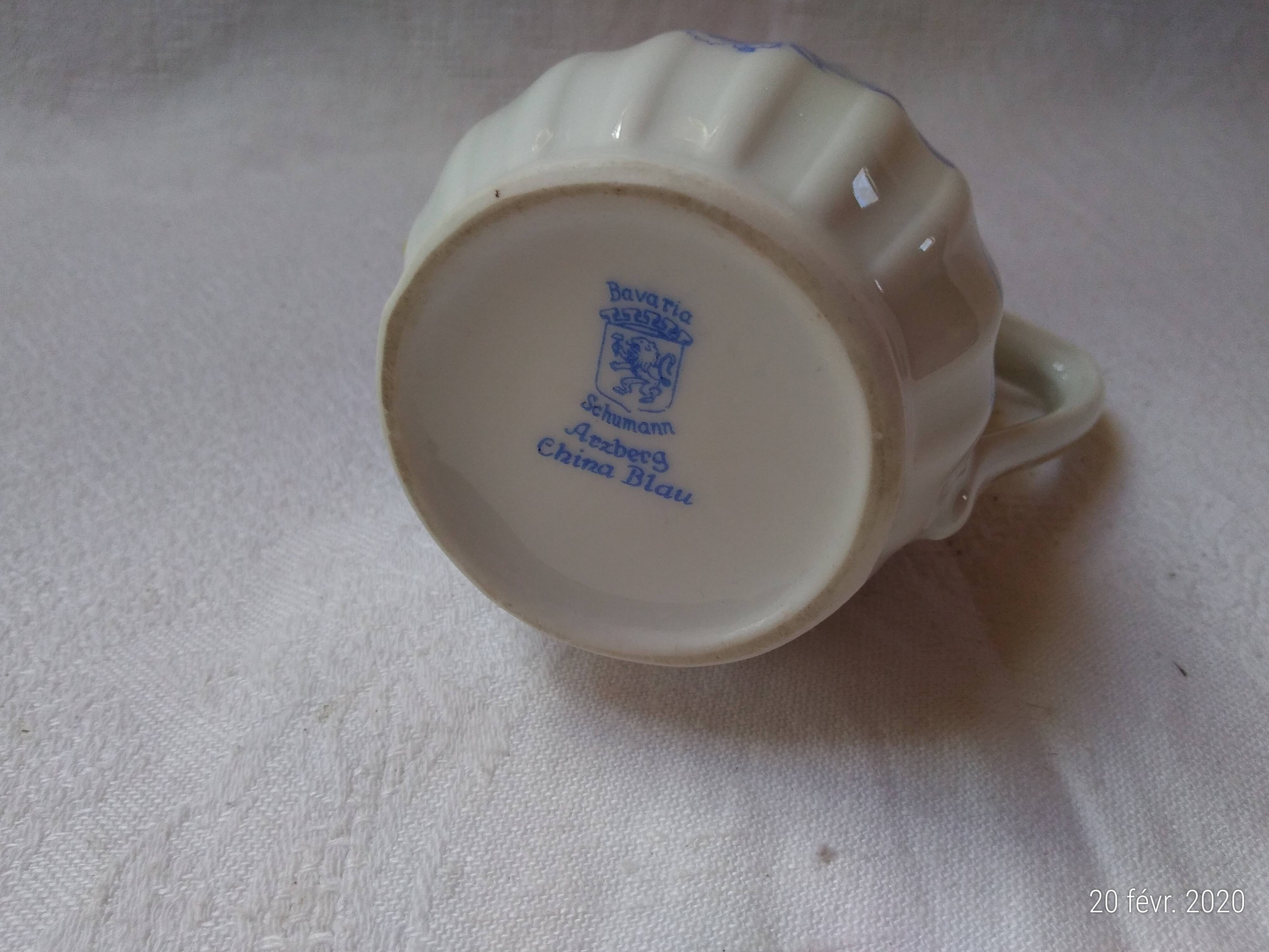 Bavarian porcelain creamer
