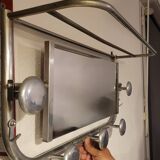 Coat and hat racks in aluminum from the 1950s