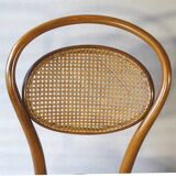 2 KOHN bistro chairs N°11/14 from 1890, cane
