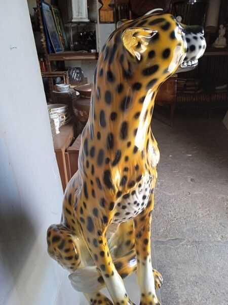 Leopard / ceramic panthere 1970s