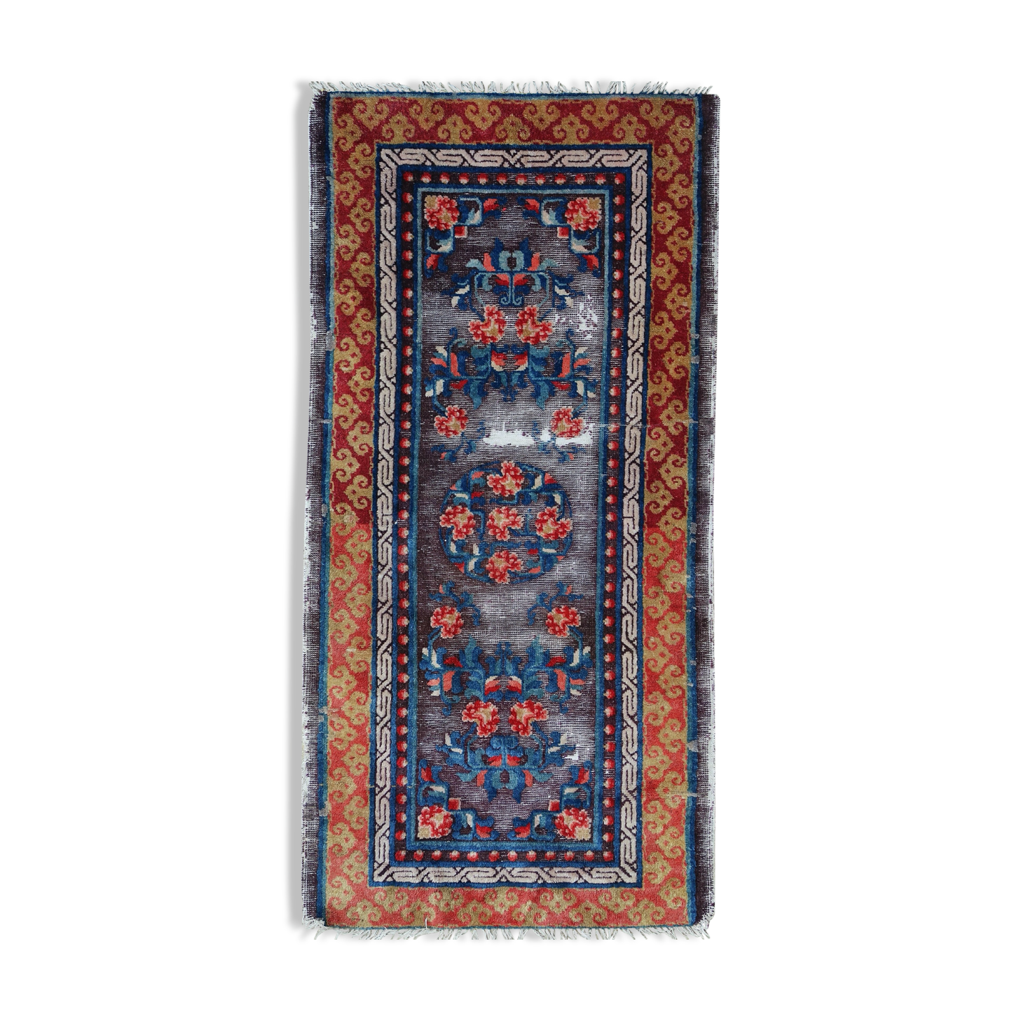 Chinese rug 1850 160 X 80 cm