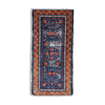 Chinese rug 1850 160 X 80 cm