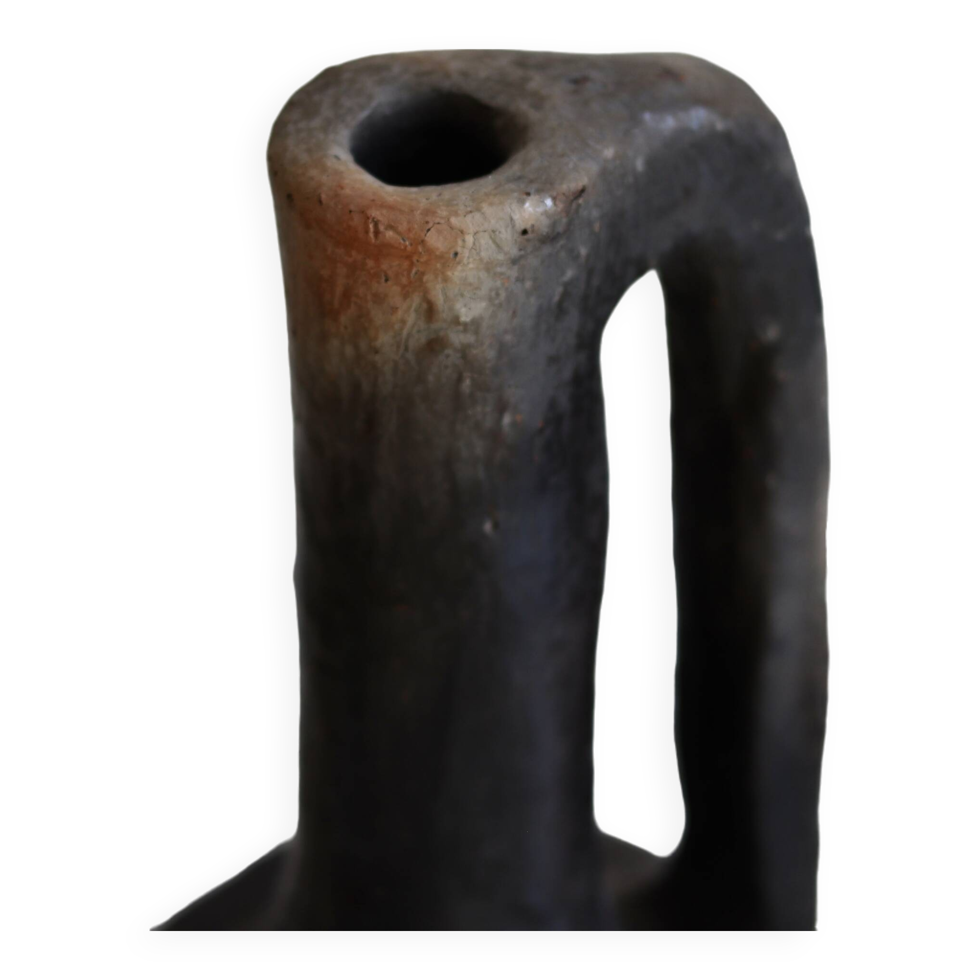 Antique terracotta pitchers