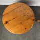Pair of antique round coffee tables