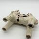 Ceramic candlestick horse, Sardinian, 1960s